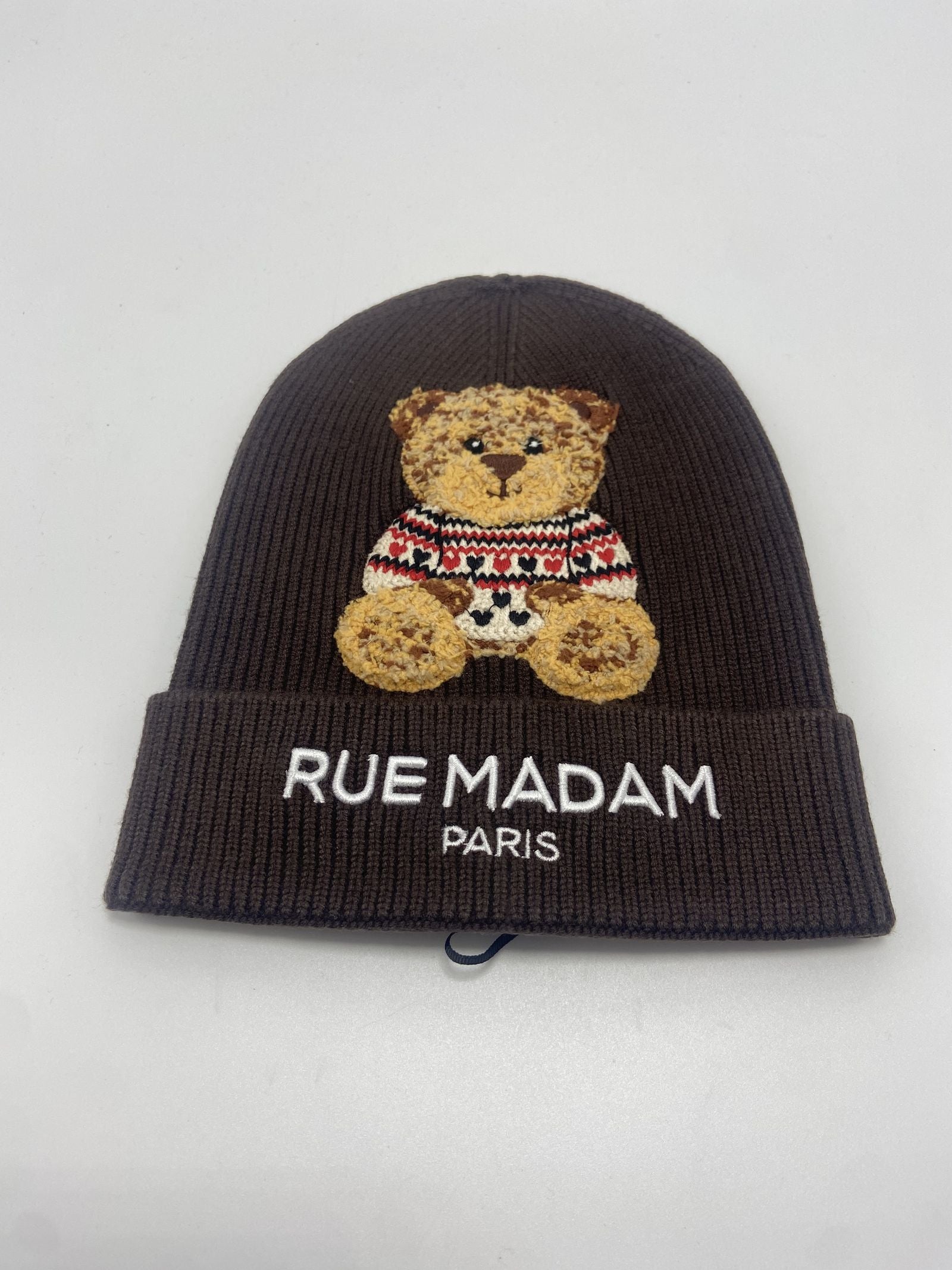 Cappello Marvin Love Beanie - Rue Madam Paris 1615MARVINLOVEBEANIE MARRONE RUE MADAM PARIS 