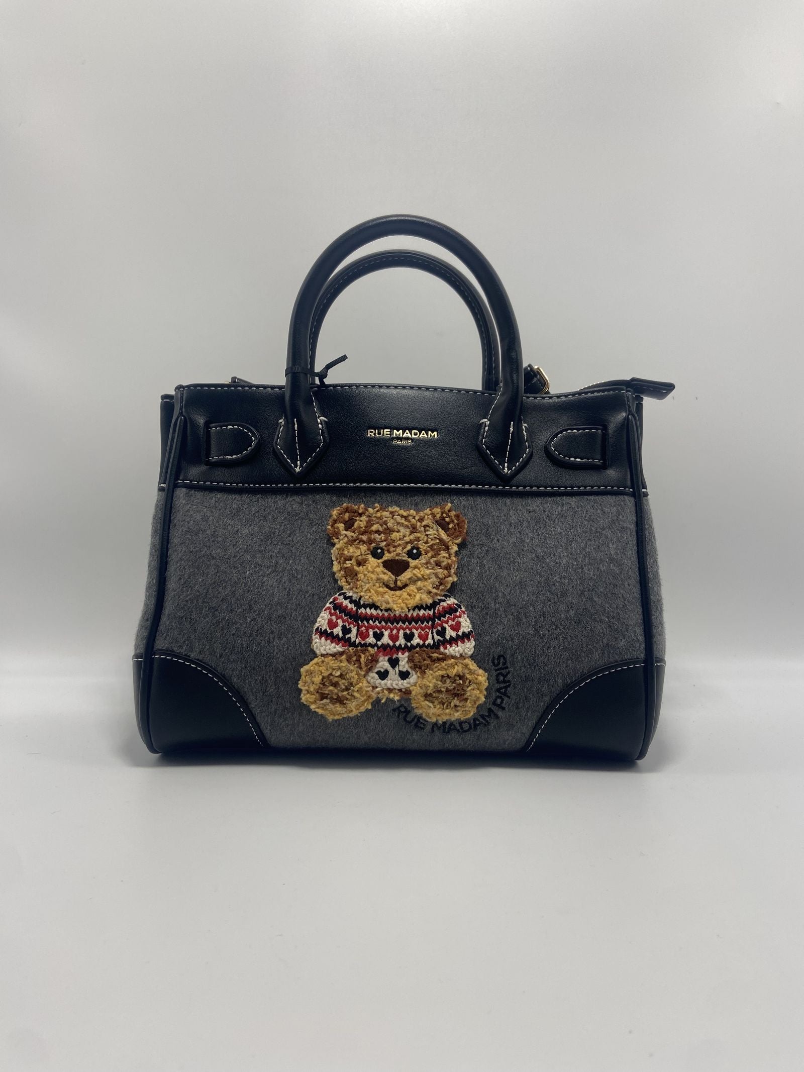 Borsa Marvin Love mini tote - Rue Madam Paris 1618MARVINLOVEMINITOTE GRIGIO RUE MADAM PARIS 