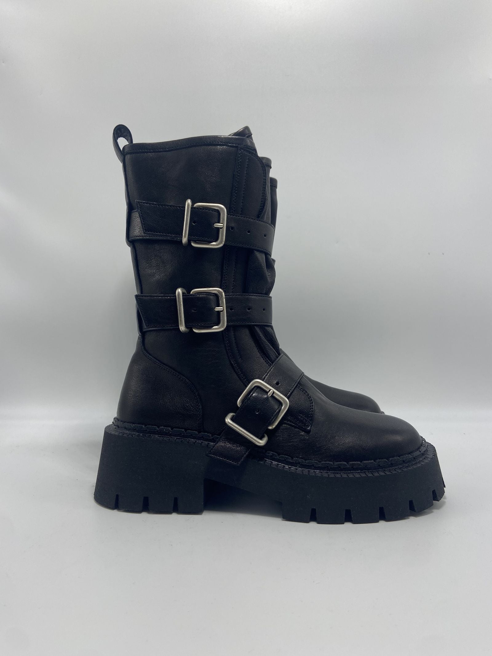 Stivale Bob Biker Buckle - Vic Matie 1L6206D 101 VIC MATIE' 