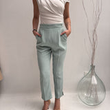 Pantalone mom fit - Elisabetta Franchi PA25891E2 033 ELISABETTA FRANCHI 