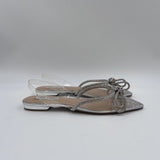 Sandalo Justi Clear in pvc con fiocco - Steve Madden SMSJUSTI-CLE BIANCO STEVE MADDEN 