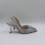 Slingback con mini pietre argento - Chiarini 1176 ARGENTO CHIARINI 