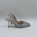 Slingback con mini pietre argento - Chiarini 1176 ARGENTO CHIARINI 