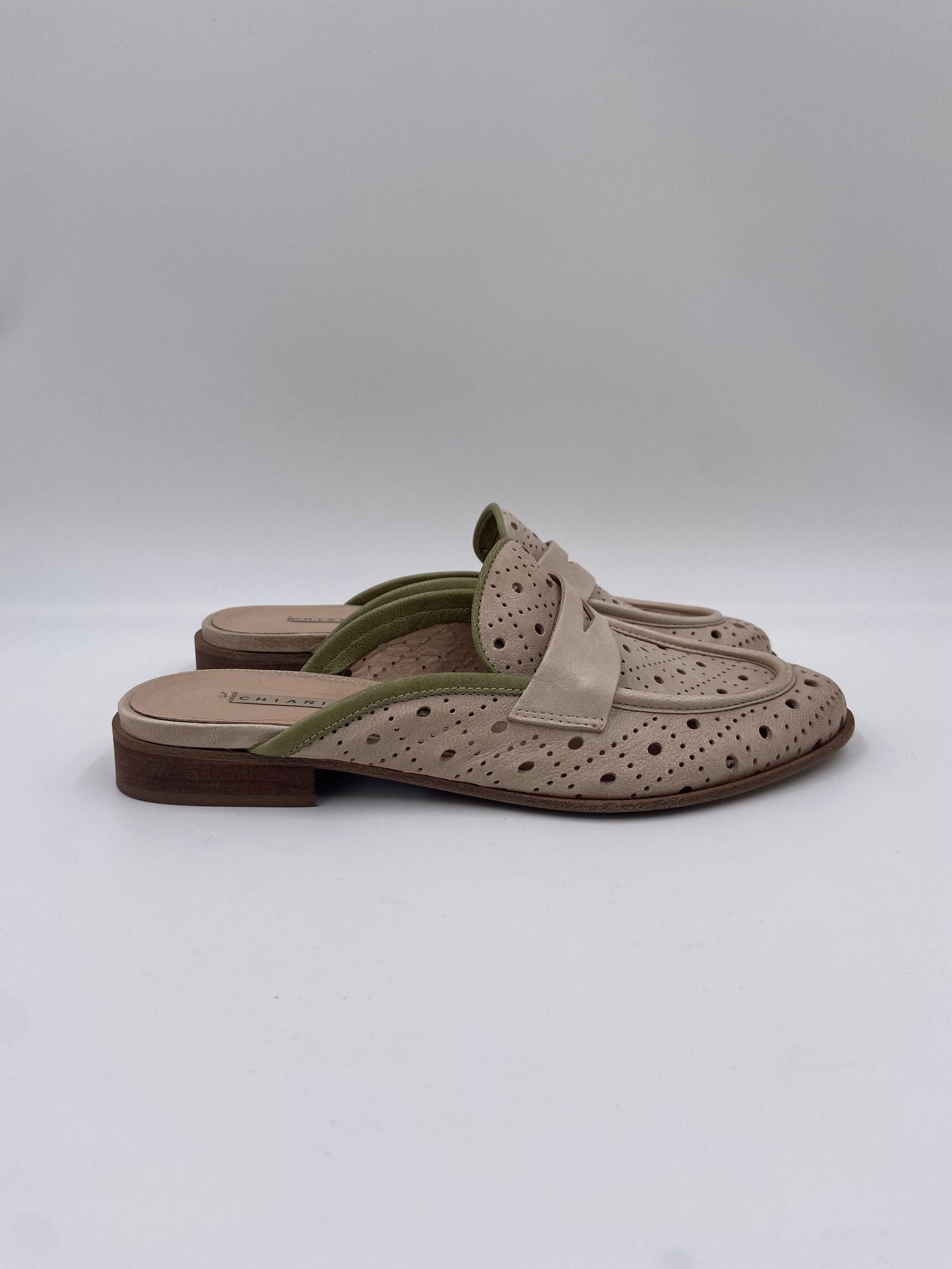 Sandalo traforato - Chiarini 612 BEIGE CHIARINI 