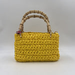 Borsa Meteora Chica Handmane METEORA SS23 GIALLO CHICA 