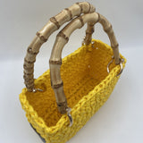 Borsa Meteora Chica Handmane METEORA SS23 GIALLO CHICA 