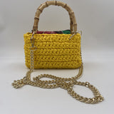 Borsa Meteora Chica Handmane METEORA SS23 GIALLO CHICA 