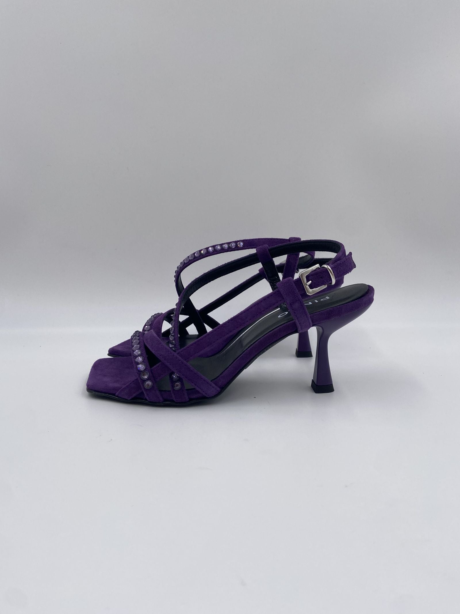 Sandalo scamosciato con strass - Pinko 100670-A0NZ J11 PINKO 