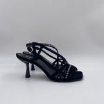 Sandalo scamosciato con strass - Pinko 100670-A0NZ Z99 PINKO 