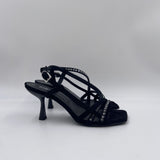 Sandalo scamosciato con strass - Pinko 100670-A0NZ Z99 PINKO 