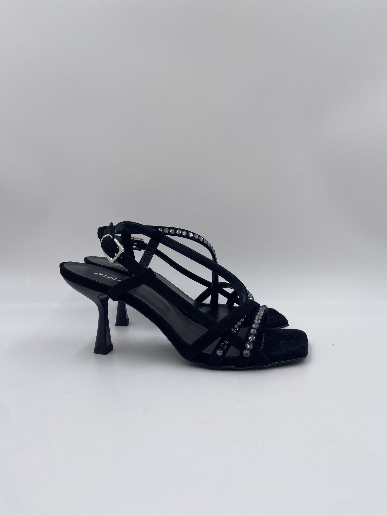 Sandalo scamosciato con strass - Pinko 100670-A0NZ Z99 PINKO 