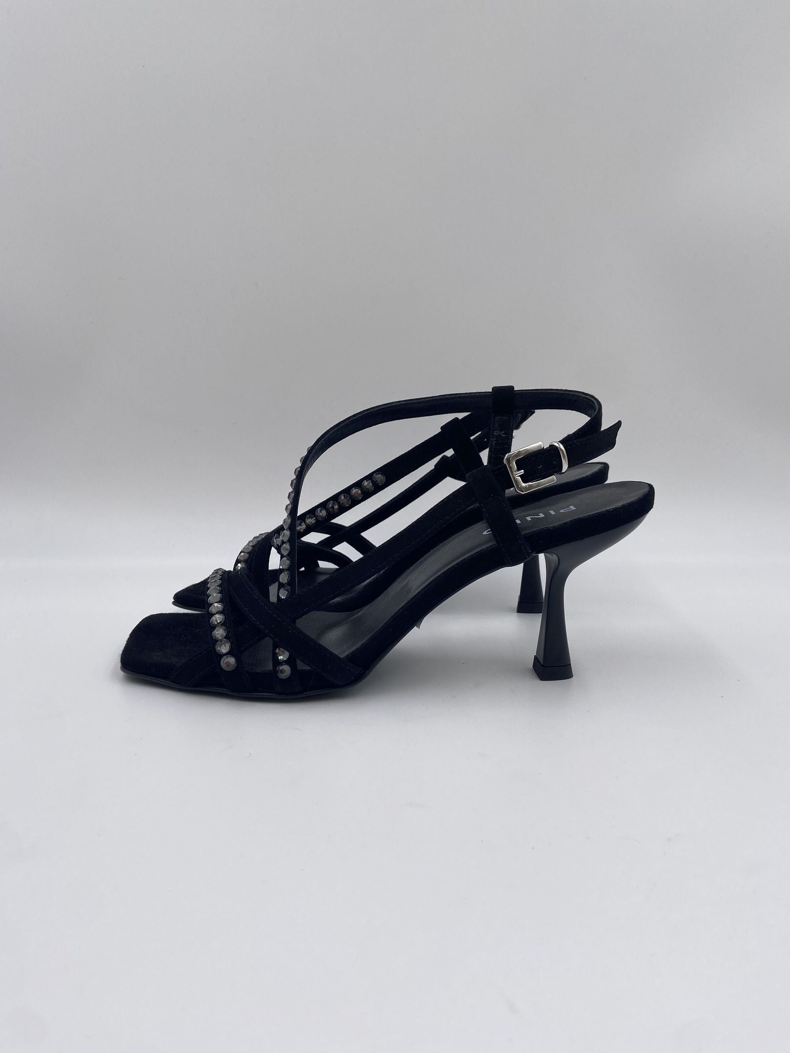 Sandalo scamosciato con strass - Pinko 100670-A0NZ Z99 PINKO 