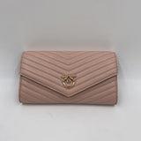 Portafoglio zip-around in nappa chevron - Pinko 100882-A0GK O81Q PINKO 