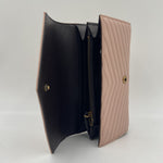 Portafoglio zip-around in nappa chevron - Pinko 100882-A0GK O81Q PINKO 