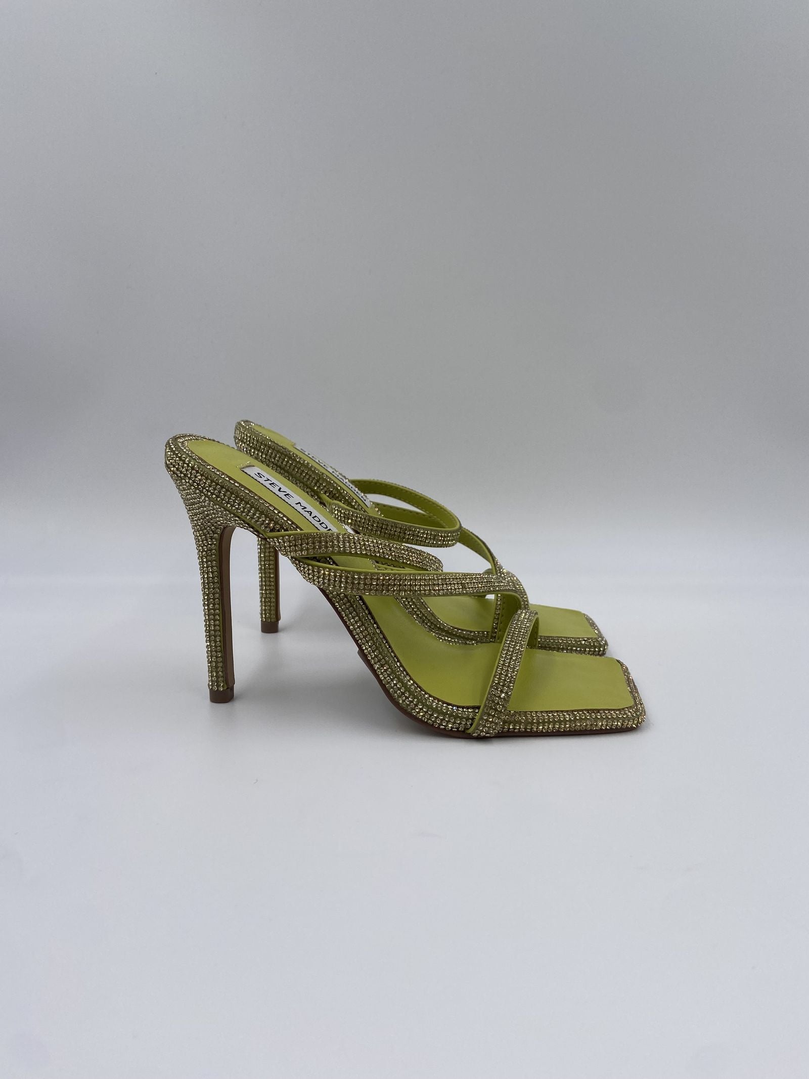 Sandalo Annual con strass SMSANNUAL LIME STEVE MADDEN 