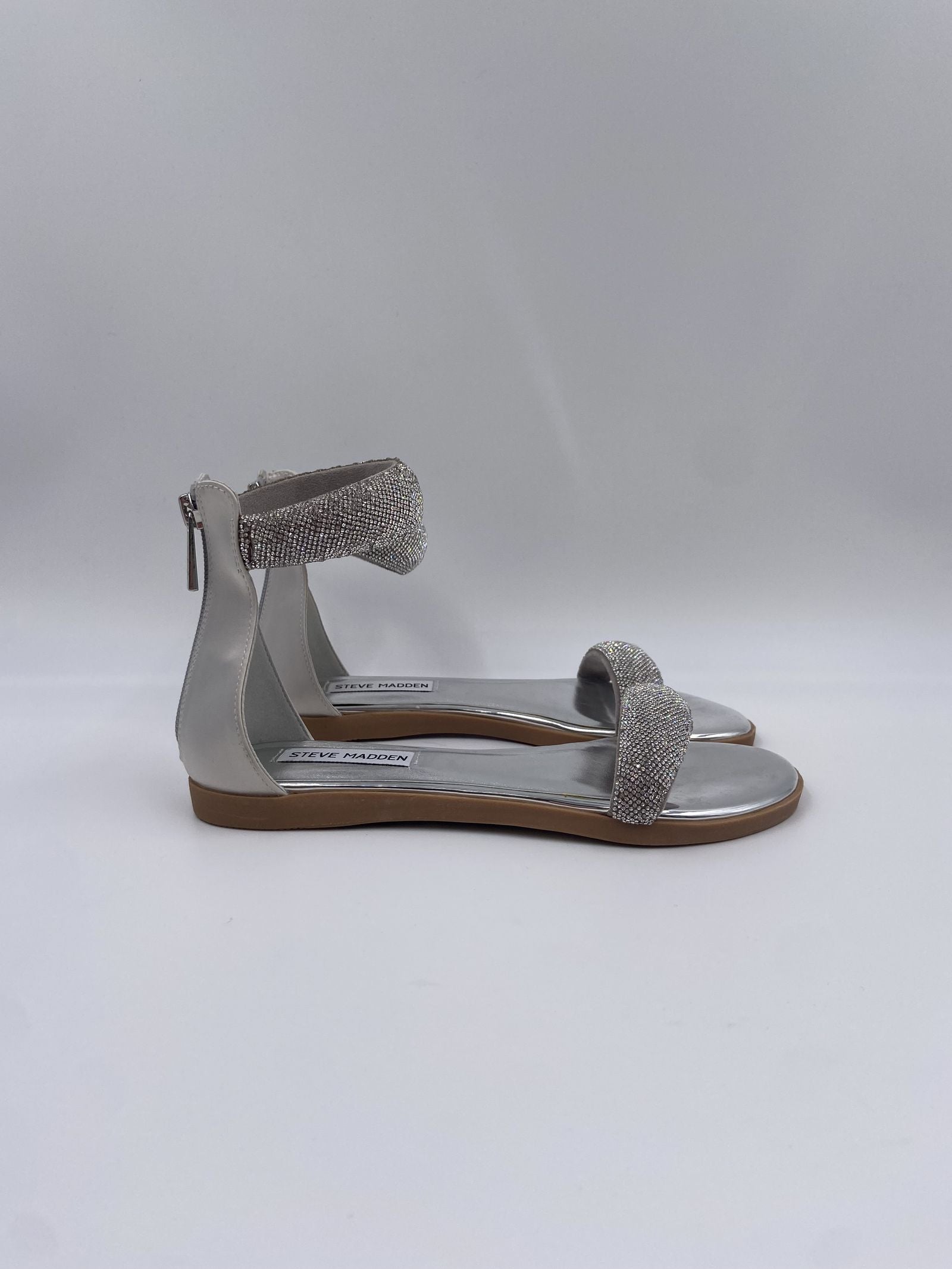 Sandalo Infuse con brillantini - Steve Madden SMSINFUSE ARGENTO STEVE MADDEN 