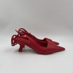 Sandalo slingback in pelle - Vic Matiè 1A4102D ROSSO VIC MATIE' 