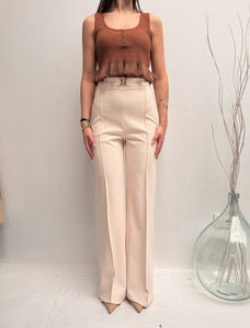 Pantalone con placca oro logata - Elisabetta Franchi