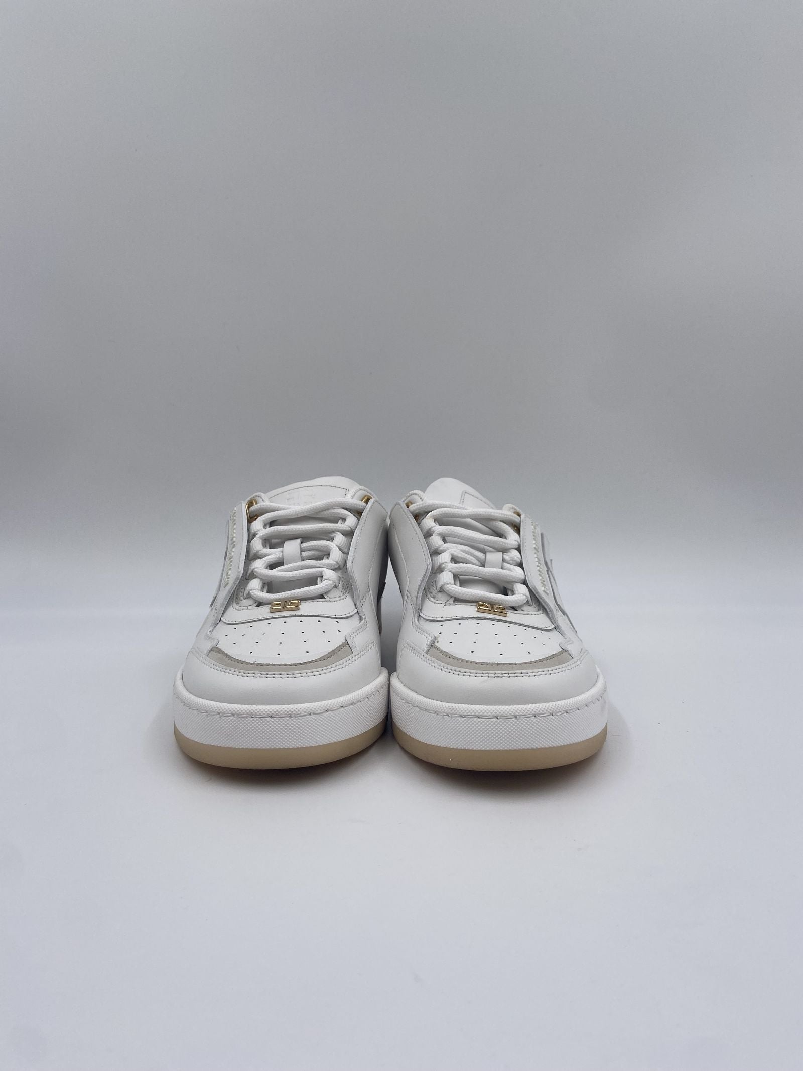 Sneakers in pelle con logo SA28G41E2 360 ELISABETTA FRANCHI 