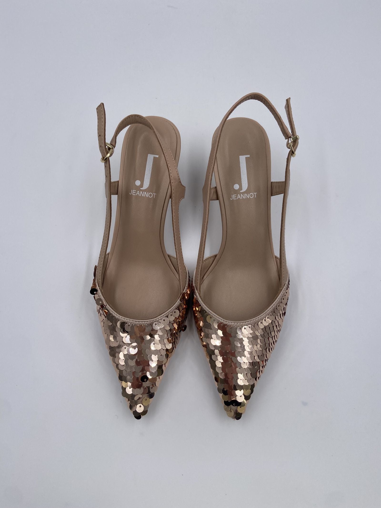 Sandalo con paillettes RJ513 PELLE JEANNOT 