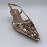 Sandalo con paillettes RJ513 PELLE JEANNOT 
