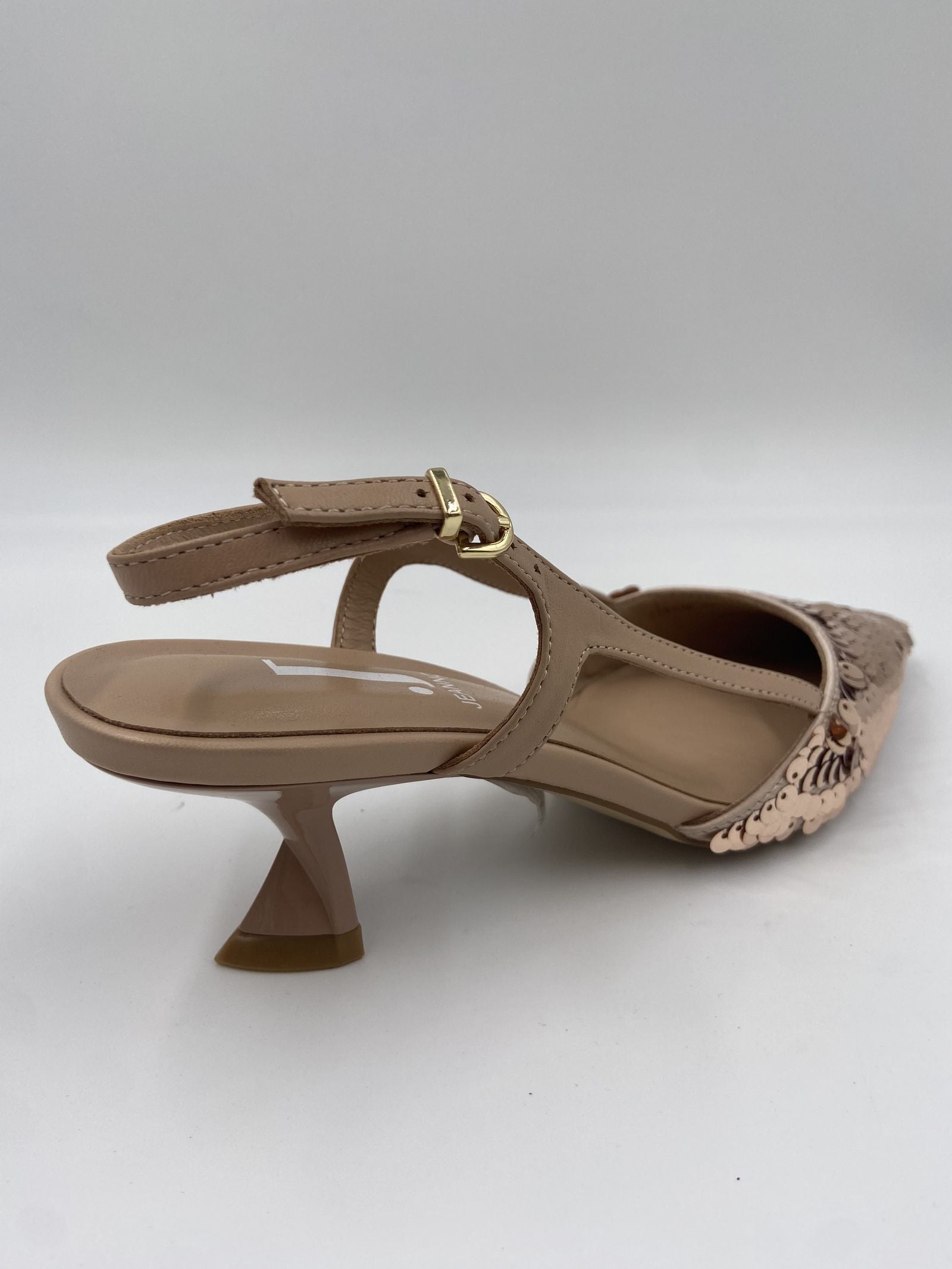 Sandalo con paillettes RJ513 PELLE JEANNOT 