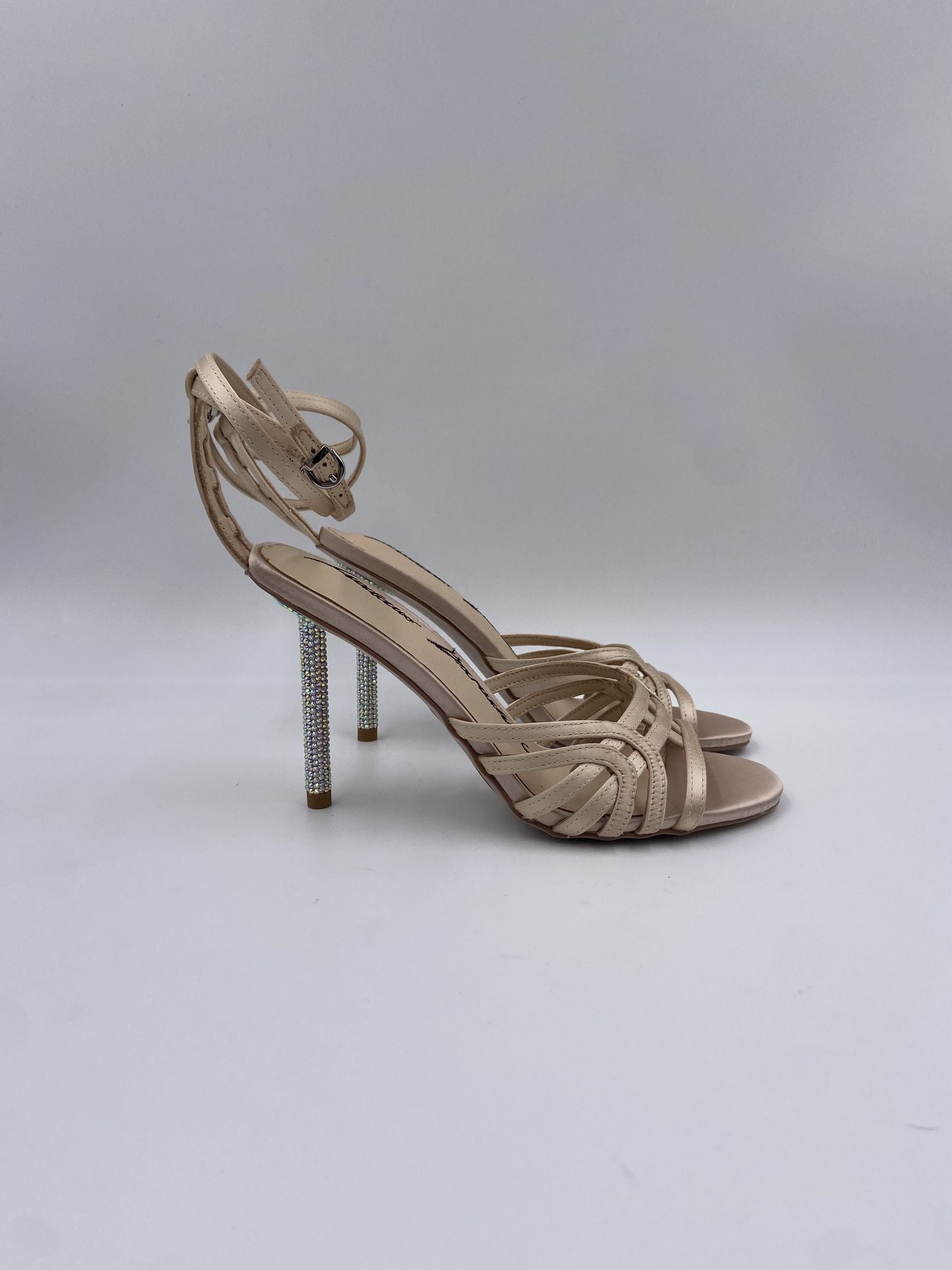 Sandalo tacco strass - Luciano Barachini RG362 FUMO LUCIANO BARACHINI 