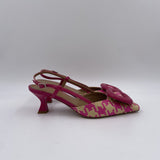 Slingback in rafia - Ofelia H2247 BEIGEFUXIA OFELIA 