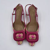 Slingback in rafia - Ofelia H2247 BEIGEFUXIA OFELIA 