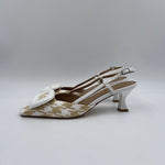 Slingback in rafia - Ofelia H2247 PANNA OFELIA 