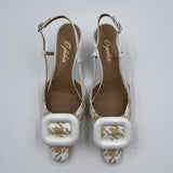 Slingback in rafia - Ofelia H2247 PANNA OFELIA 