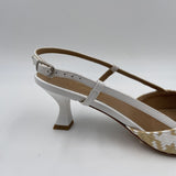 Slingback in rafia - Ofelia H2247 PANNA OFELIA 