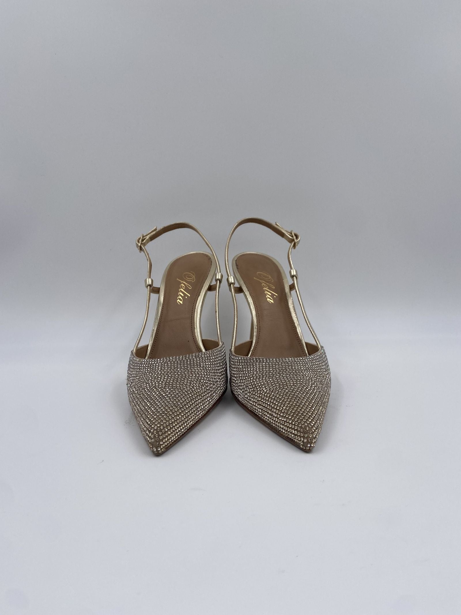 Sandalo alto con mini strass - Ofelia H2250 ORO OFELIA 