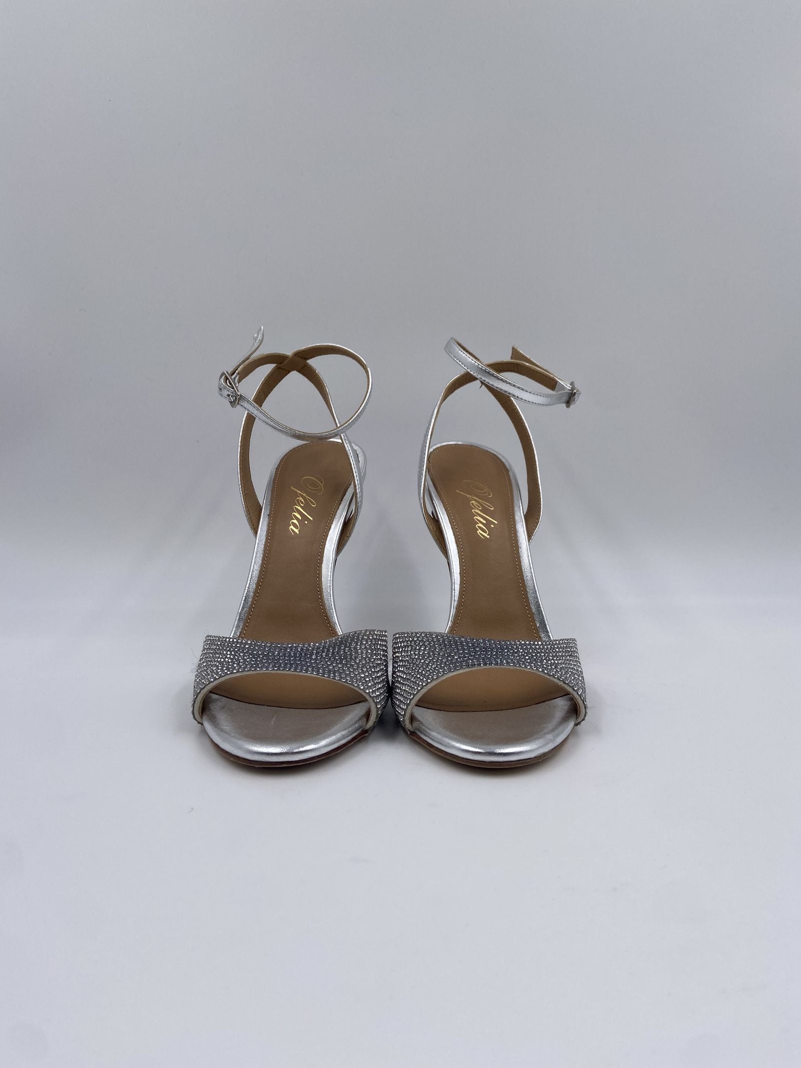 Sandalo aperto con mini strass - Ofelia H2286 ARGENTO OFELIA 