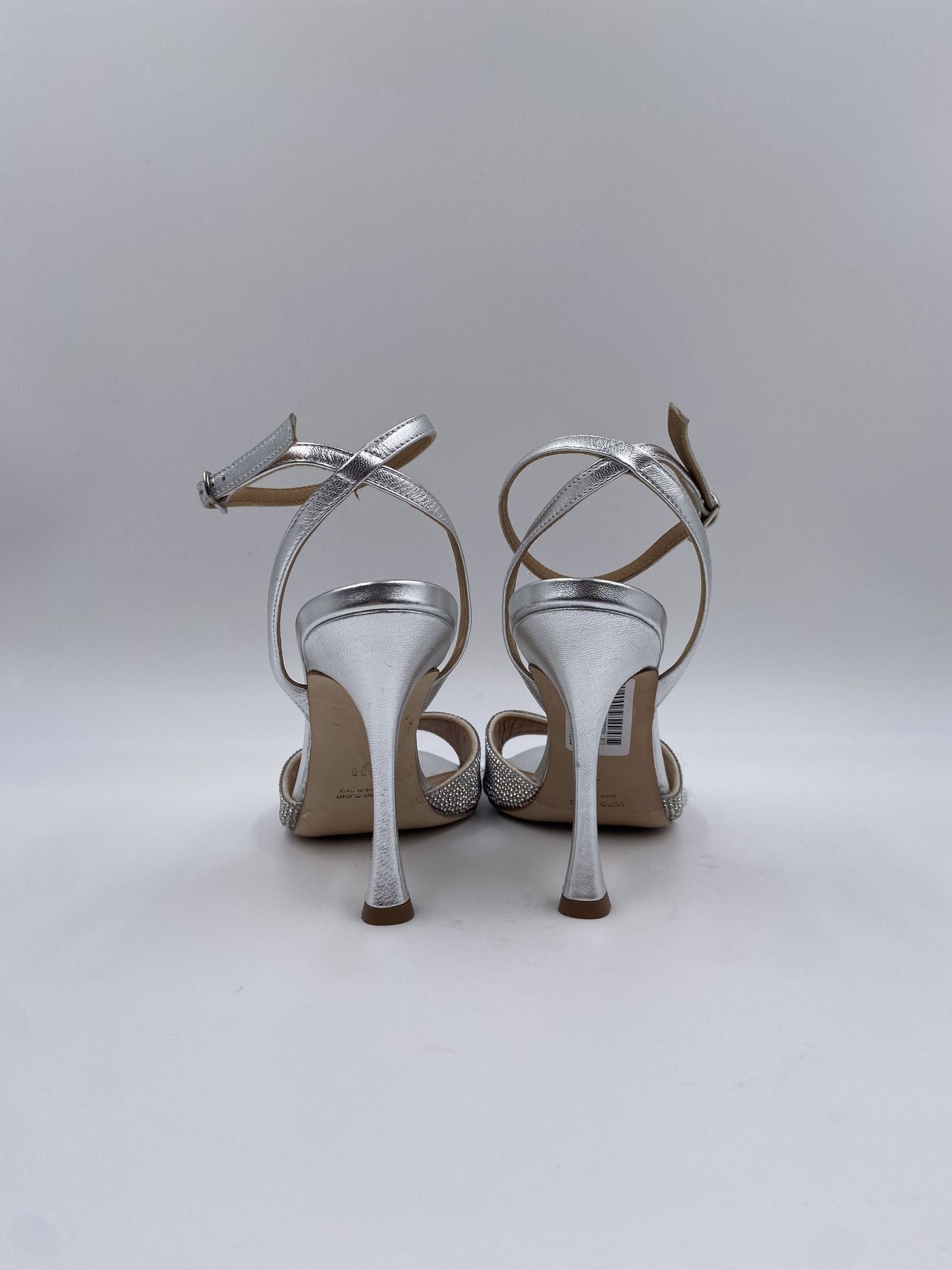 Sandalo aperto con mini strass - Ofelia H2286 ARGENTO OFELIA 