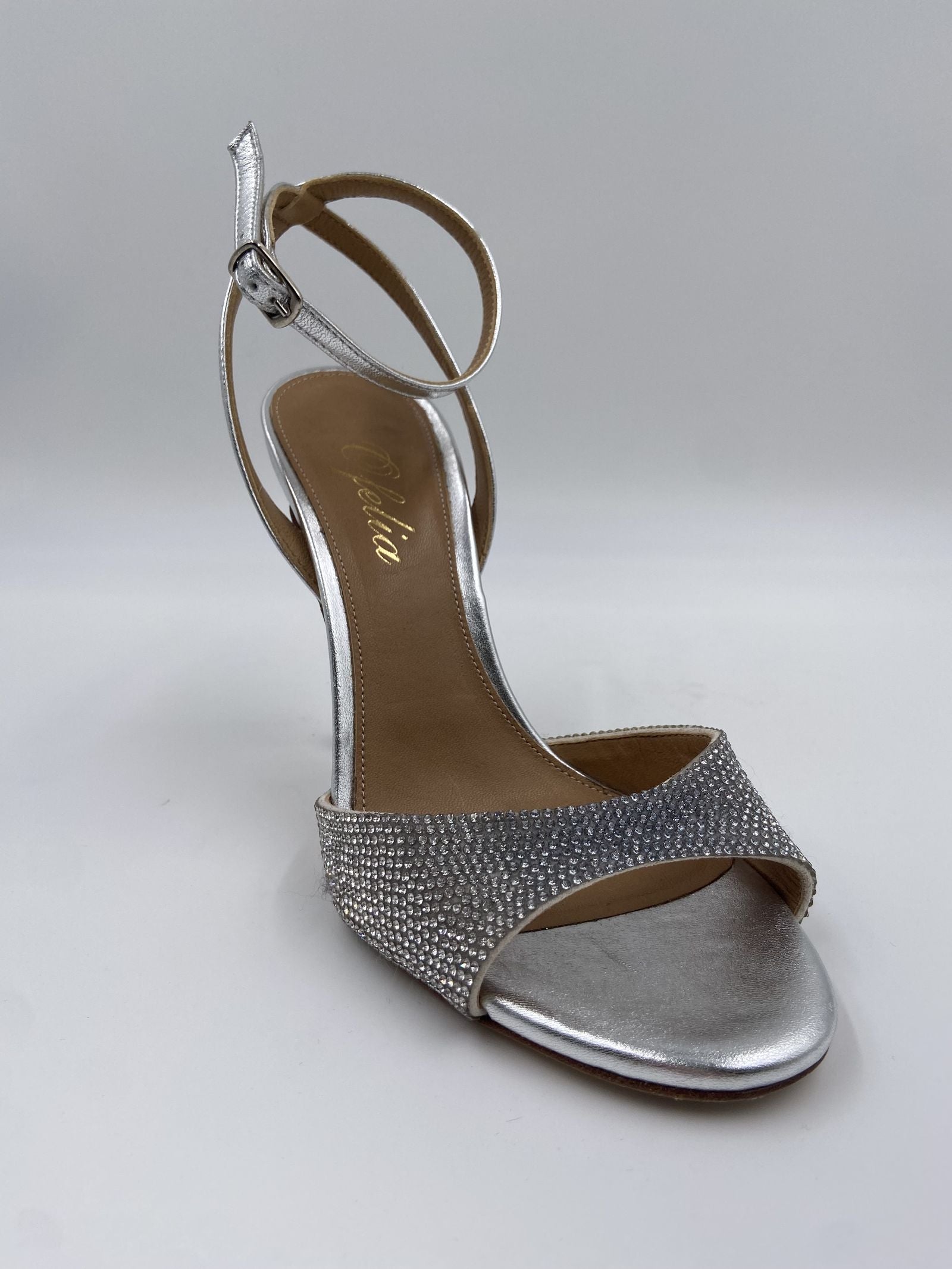 Sandalo aperto con mini strass - Ofelia H2286 ARGENTO OFELIA 