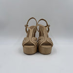 Sandalo con plateau in rafia - Ofelia H2316 BEIGE OFELIA 