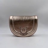 Borsa tracolla in pelle craccata lucida 101510- A1JGO81B PINKO 