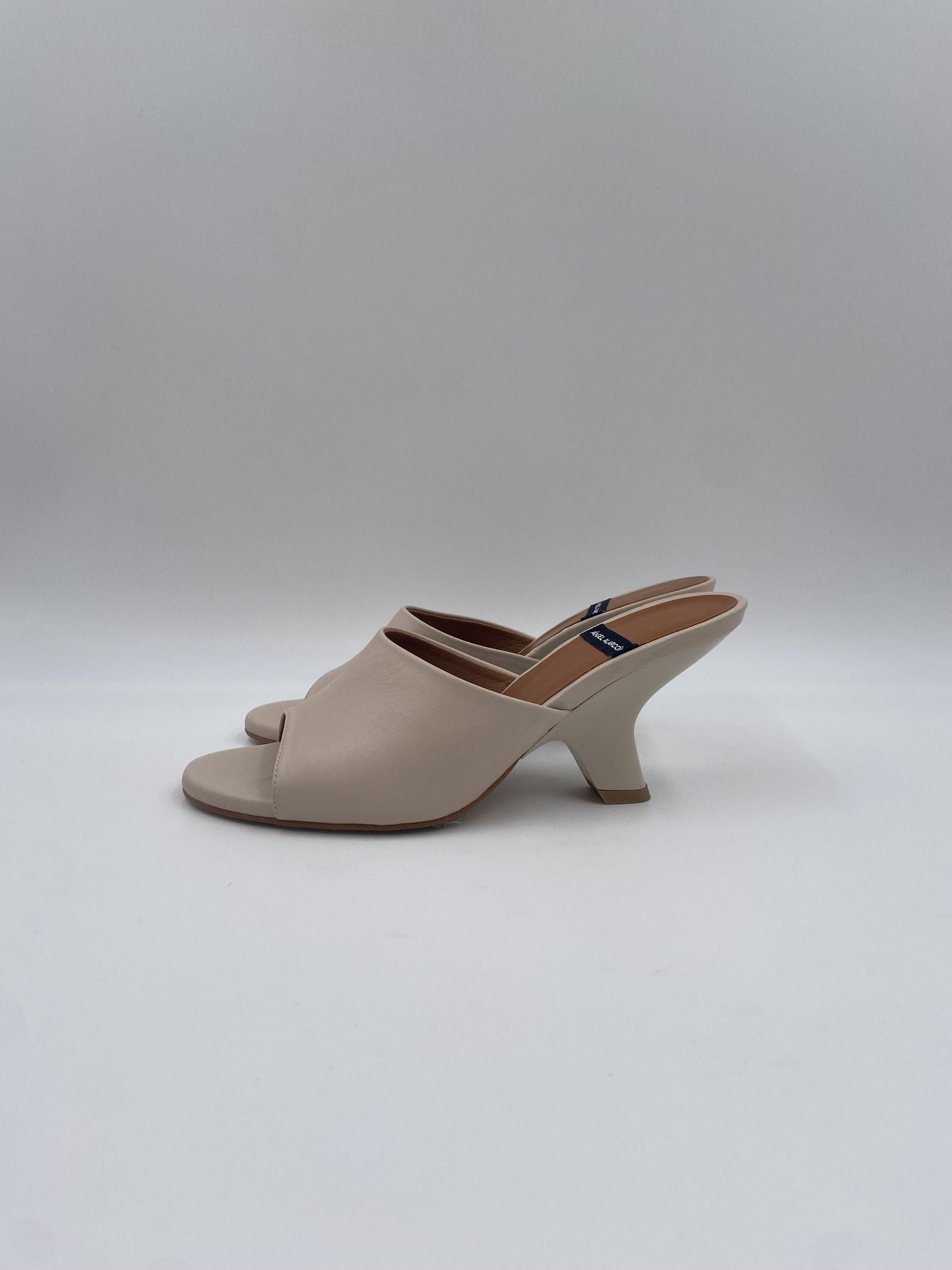 Sabot in pelle 251257502 AVORIO ANGEL ALARCON 