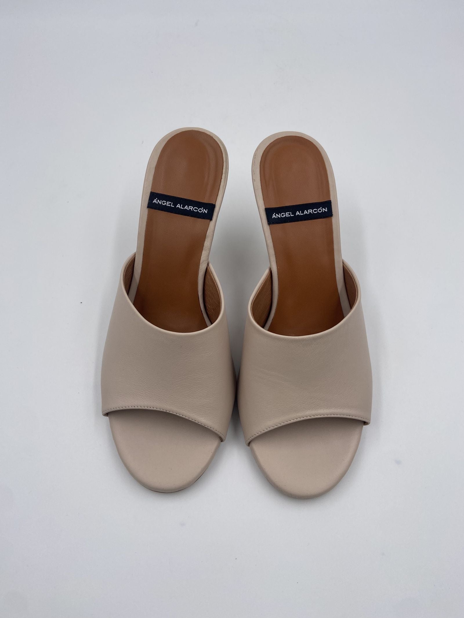 Sabot in pelle 251257502 AVORIO ANGEL ALARCON 