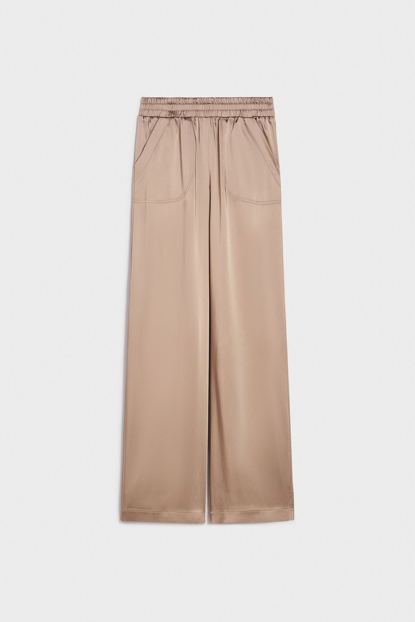 Pantalone largo in raso - Carla G PAFE12D8 04 CARLA G. 