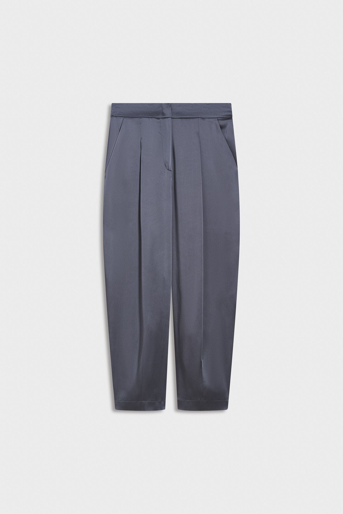 Pantalone in raso con pinces - Carla G PESI12D8 22 CARLA G. 