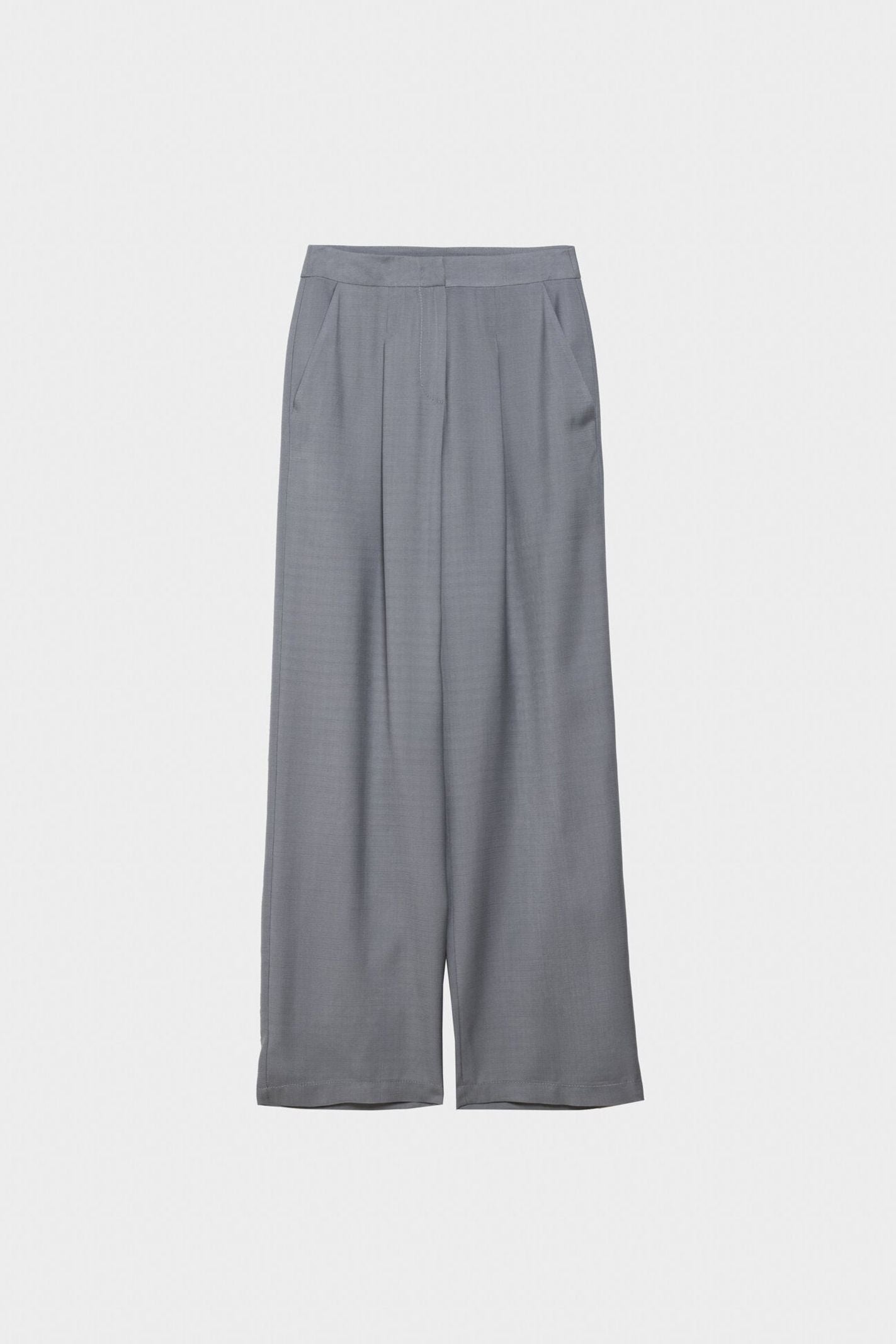 Pantalone largo in shantung - Carla G PESS02D8 21 CARLA G. 