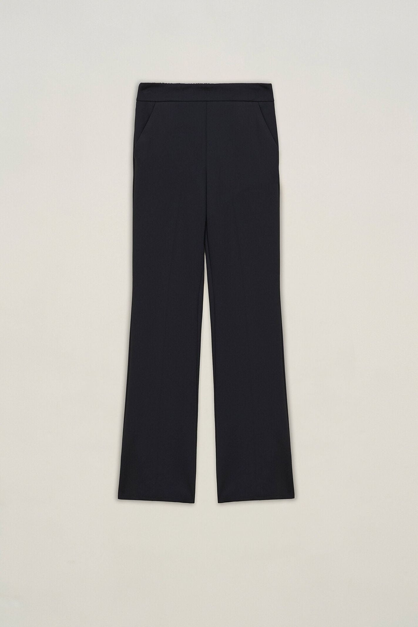 Pantalone bootcut in jersey tecnico - Carla G POSA22D8 10 CARLA G. 