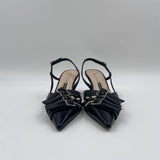 Slingback fibbie nere - Chiarini 600 NERO CHIARINI 