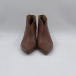 Tronchetto in pelle con cerniera - Chiarini 714 BEIGE CHIARINI 