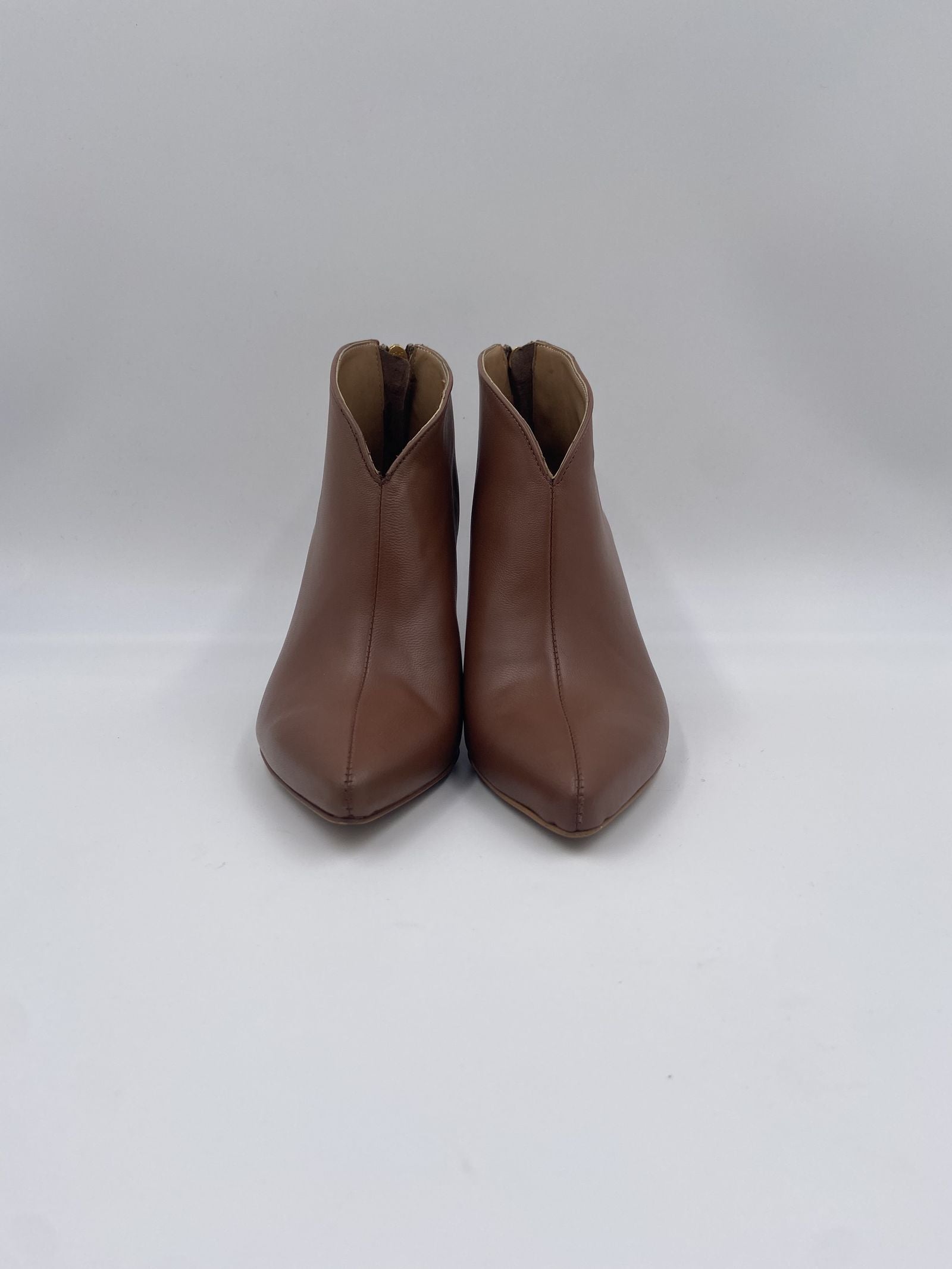 Tronchetto in pelle con cerniera - Chiarini 714 BEIGE CHIARINI 