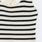 Top cropped a righe SSEM5002 FANTASIA RIGHE ELEH 