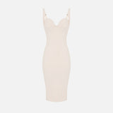 Abito con smerlo ricamato - Elisabetta Franchi AB85052E2 193 ELISABETTA FRANCHI 