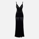 Abito Red Carpet con trasparenze - Elisabetta Franchi AM40Q51E2 110 ELISABETTA FRANCHI 